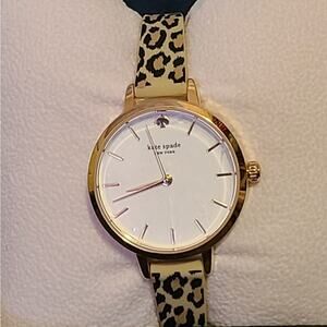 NIB Kate Spade Animal Print Watch NEW